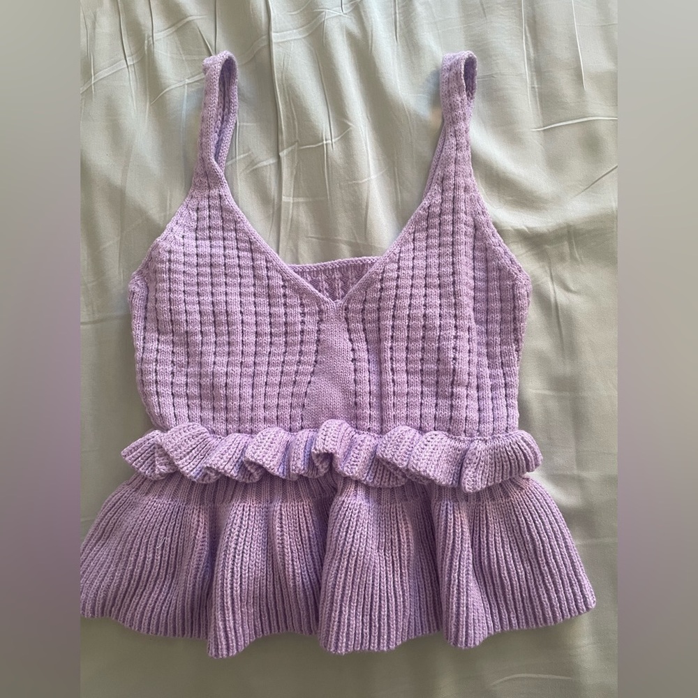 Knitted Crop Top